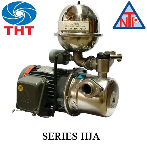 Bơm phun tăng áp vỏ gang đầu inox NTP HJA225-1.50 265 3/4HP