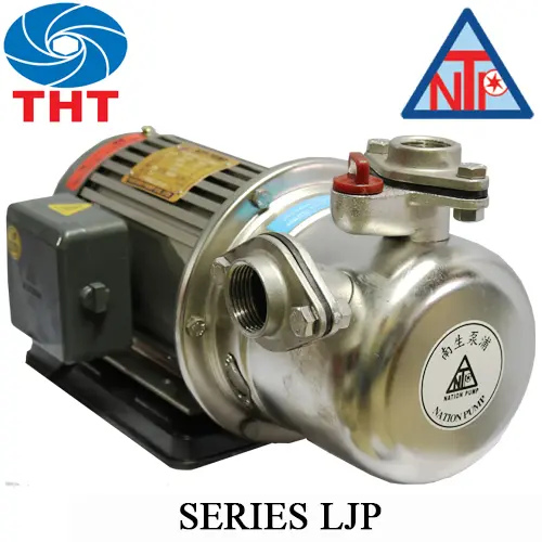 Bơm phun vỏ nhôm đầu inox NTP LJP225-1.37 265T 1/2HP