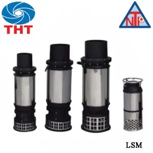 Bơm chìm nước thải lưu lượng lớn NTP LSM2150-12.2 405 3HP 380V
