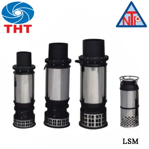 Bơm chìm nước thải lưu lượng lớn NTP LSM2150-12.2 405 3HP 380V
