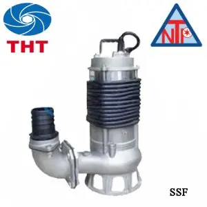 Bơm chìm hút bùn inox NTP SSF250-1.37 265 1/2Hp 220V